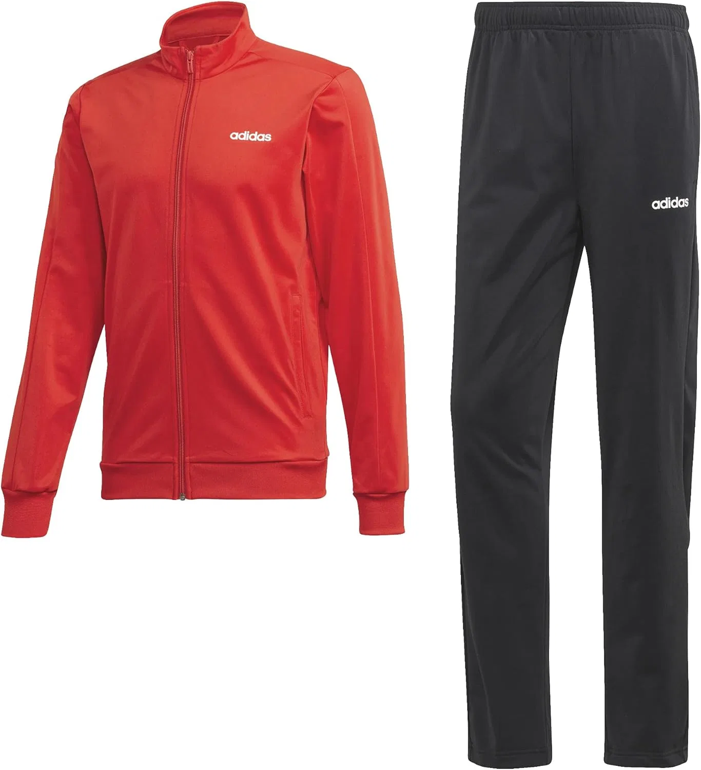 Спортивный костюм adidas Essentials Basics Track Suit, красный/черный