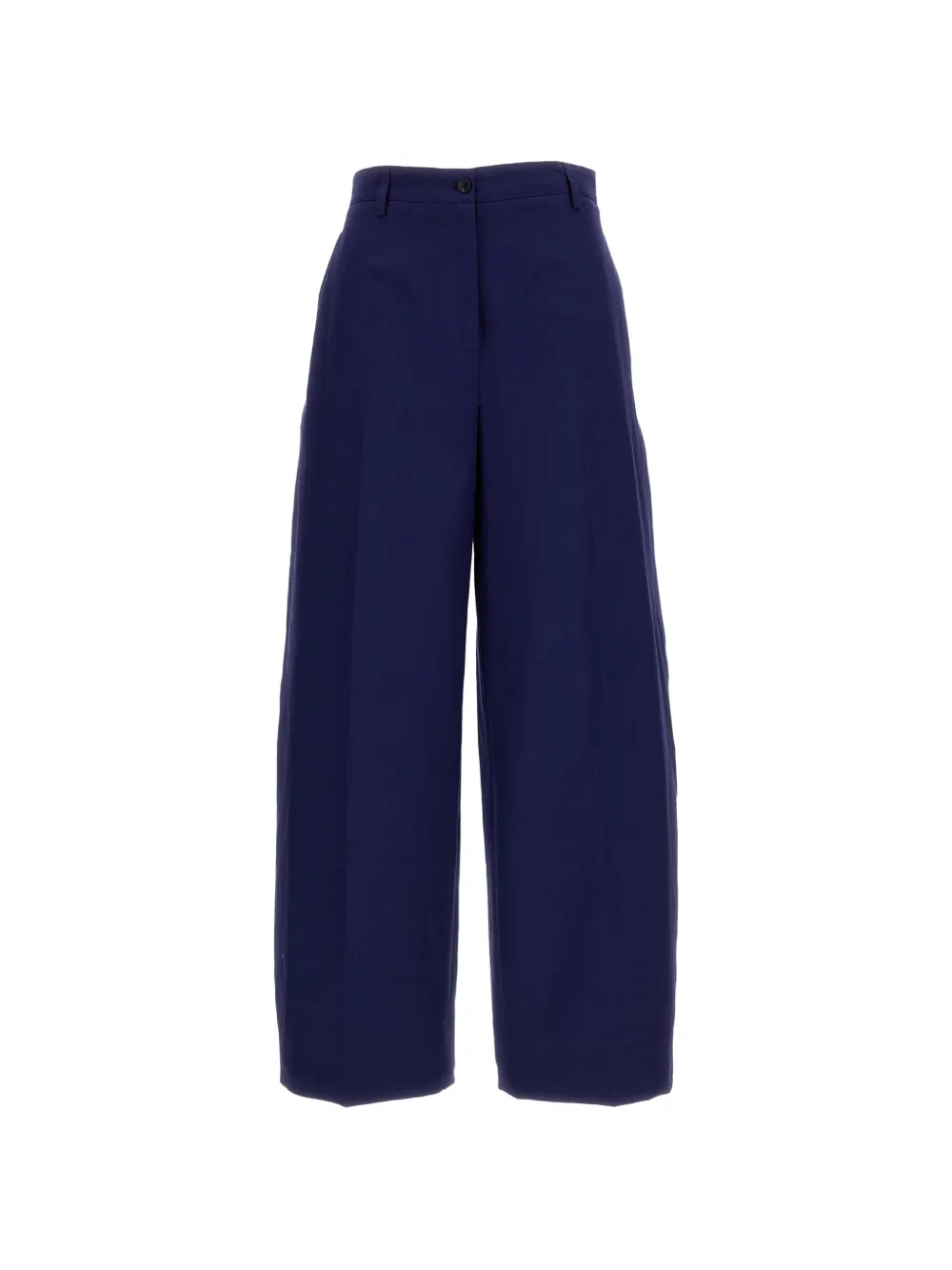 

Брюки с широкими штанинами и поясом Alberto Biani, синий