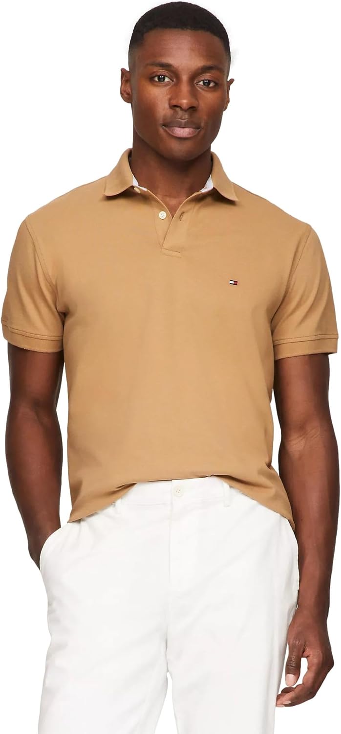 

Мужское поло Tommy Hilfiger S/S, Pinecone Tan., Бежевый, Мужское поло Tommy Hilfiger S/S, Pinecone Tan.