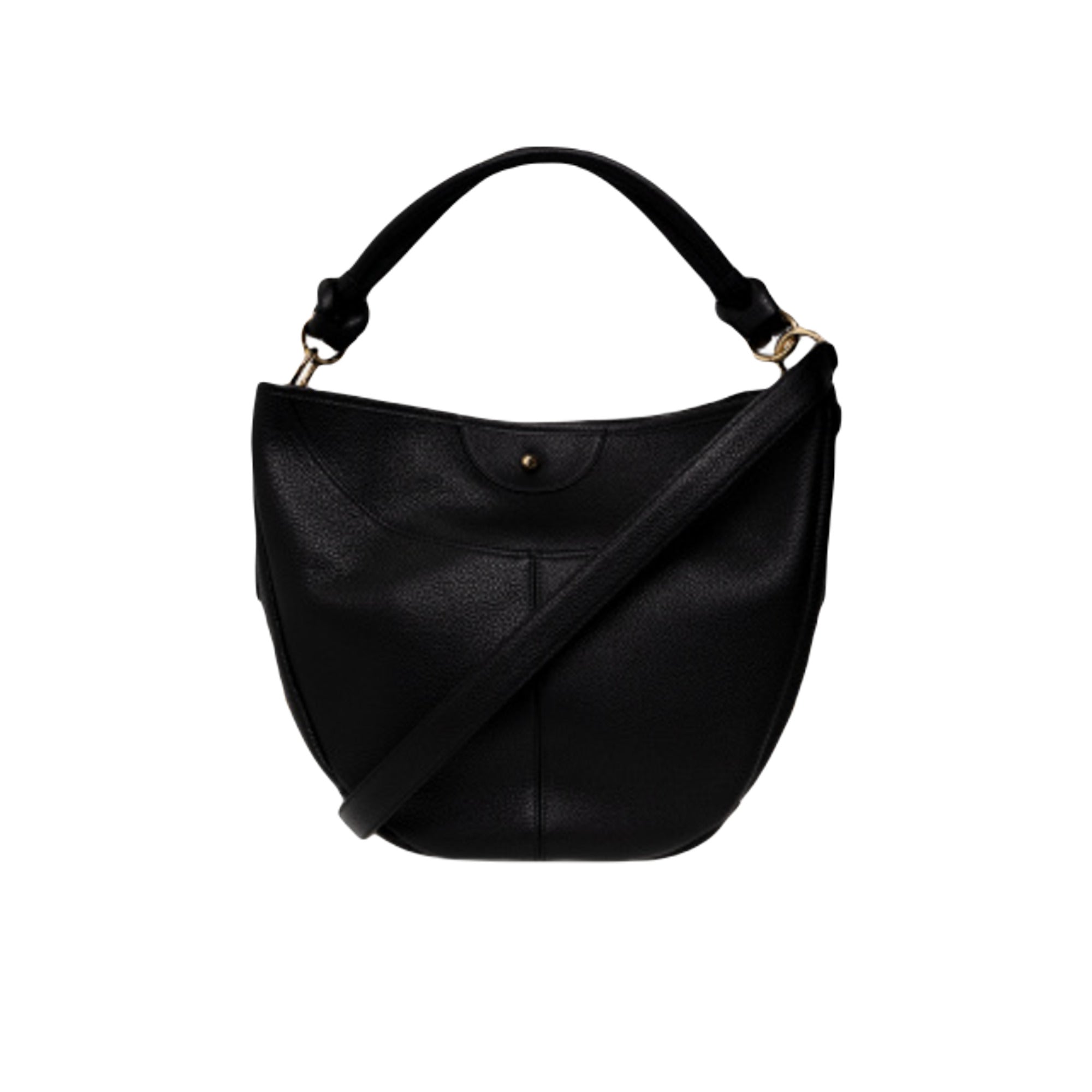

Сумка-хобо Ferragamo Glam Salvatore Ferragamo, черный