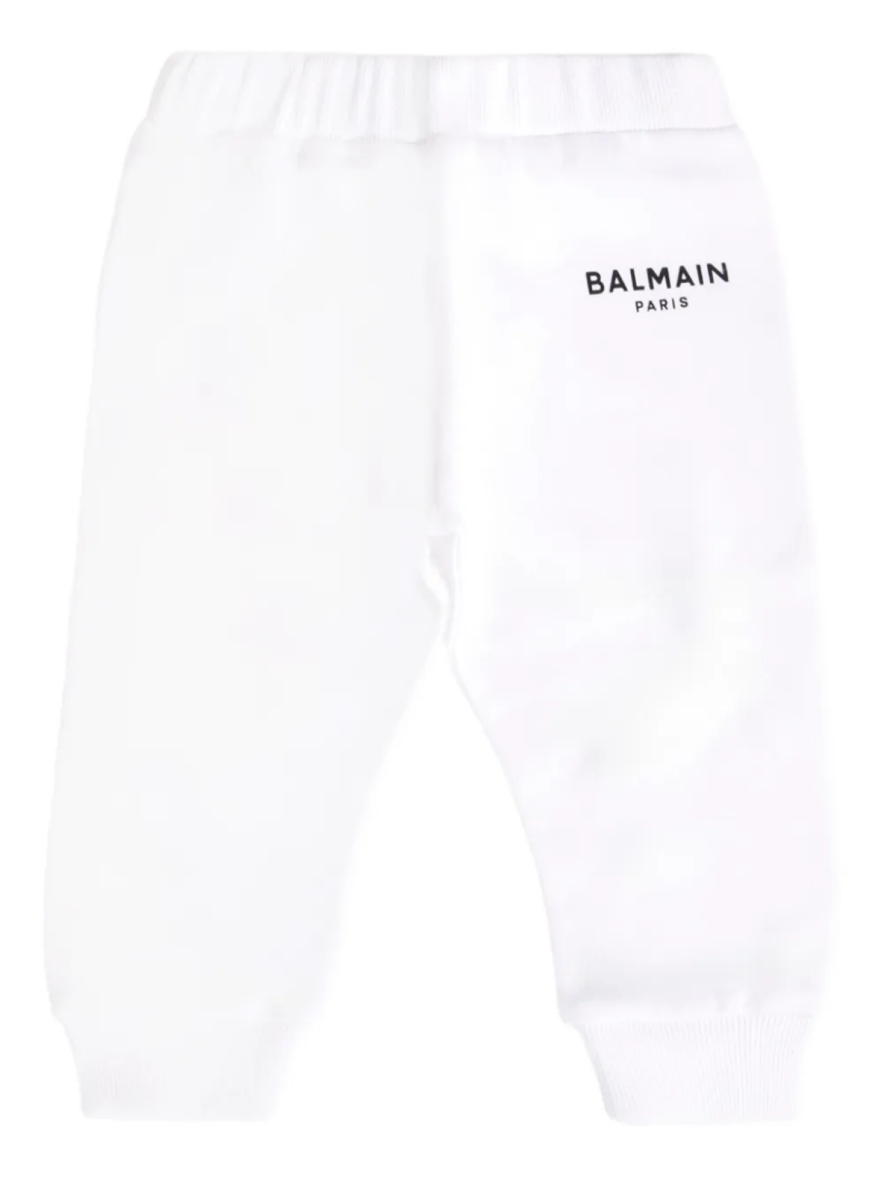

Спортивные брюки с логотипом Balmain Kids, белый