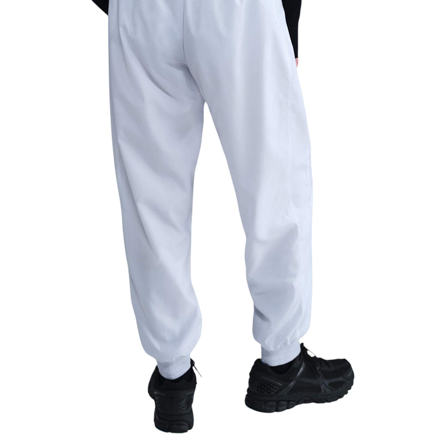 Спортивные брюки (WMNS) Nike Sportswear Classic Wovens UV Mid-Rise Loose Joggers Asia Sizing 'White', белый — фото 2