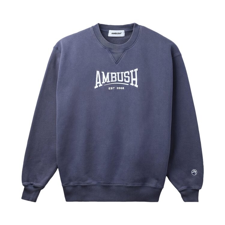 

Толстовка Ambush Logo Crewneck Sweatshirt, синий