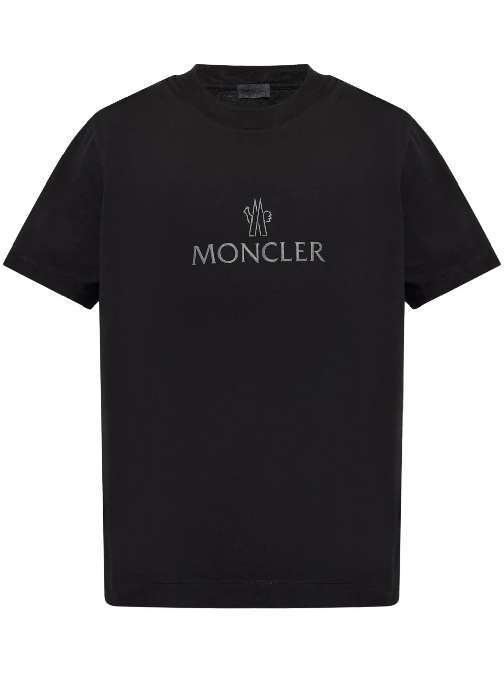 

Футболка с логотипом MONCLER, черный