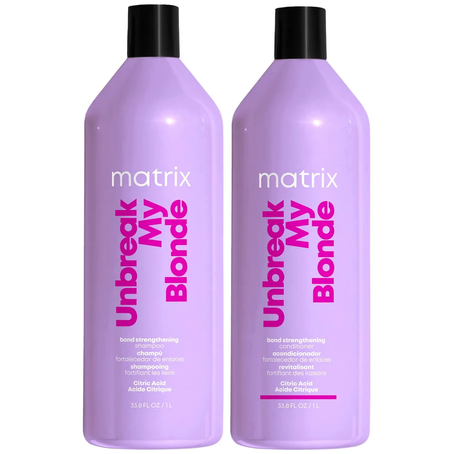 

TotalResults Unbreak My Blonde Шампунь и кондиционер 1000 мл Дуэт Matrix