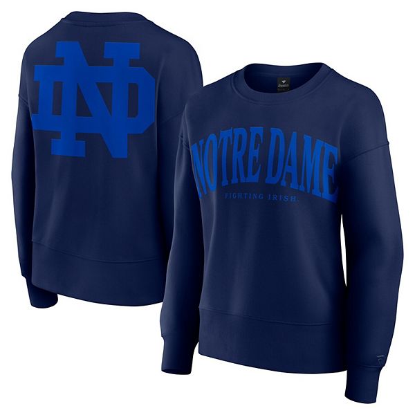 

Женский свитшот Notre Dame Fighting Irish Supersoft Flow Fleece Fanatics