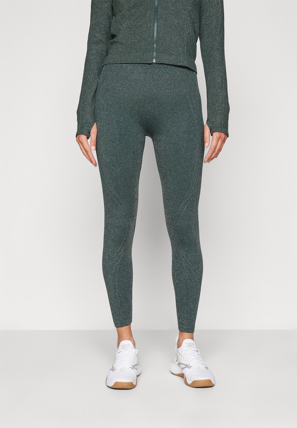 

Леггинсы SEAMLESS HIGH WAISTED LEGGING Fabletics, темно-зеленый