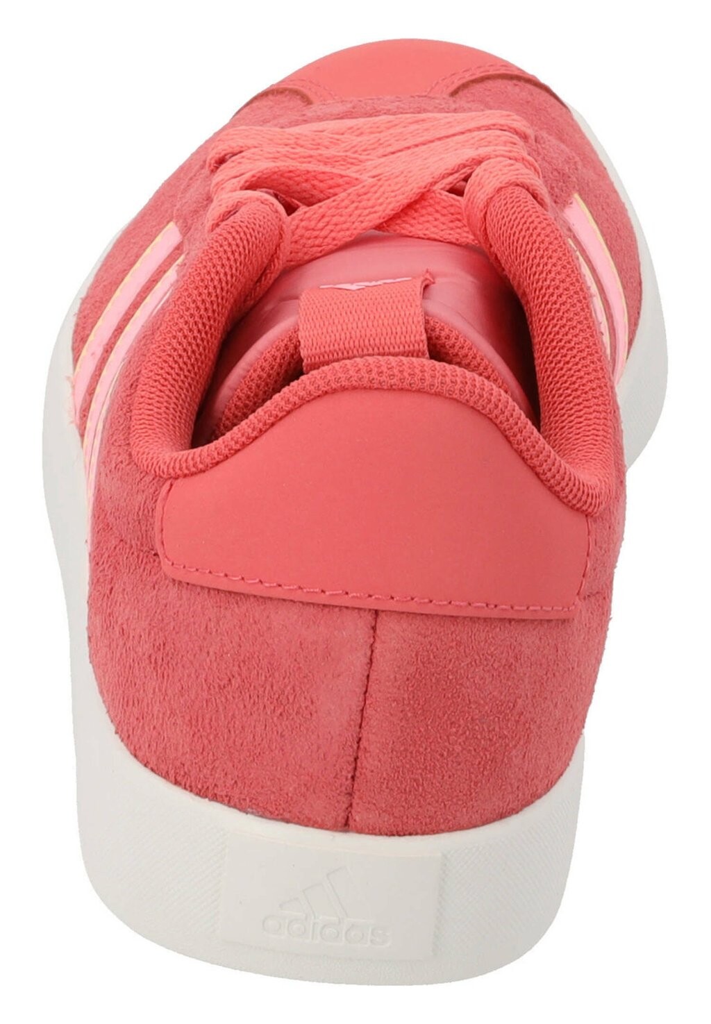 Кроссовки на шнуровке adidas, красный