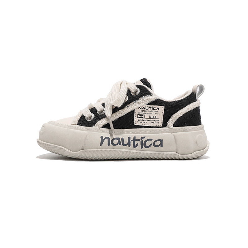 

Детские парусиновые туфли Детские низкие черные Nautica, черный