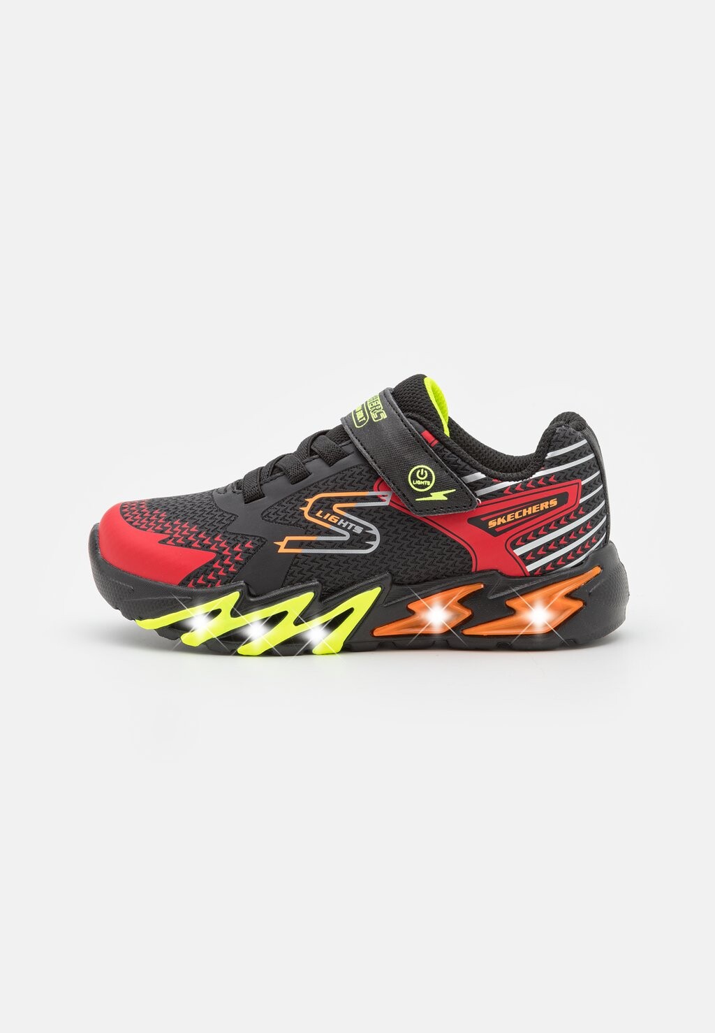 

Кроссовки низкие FLEX-GLOW BOLT Skechers, цвет black/red/orange/yellow