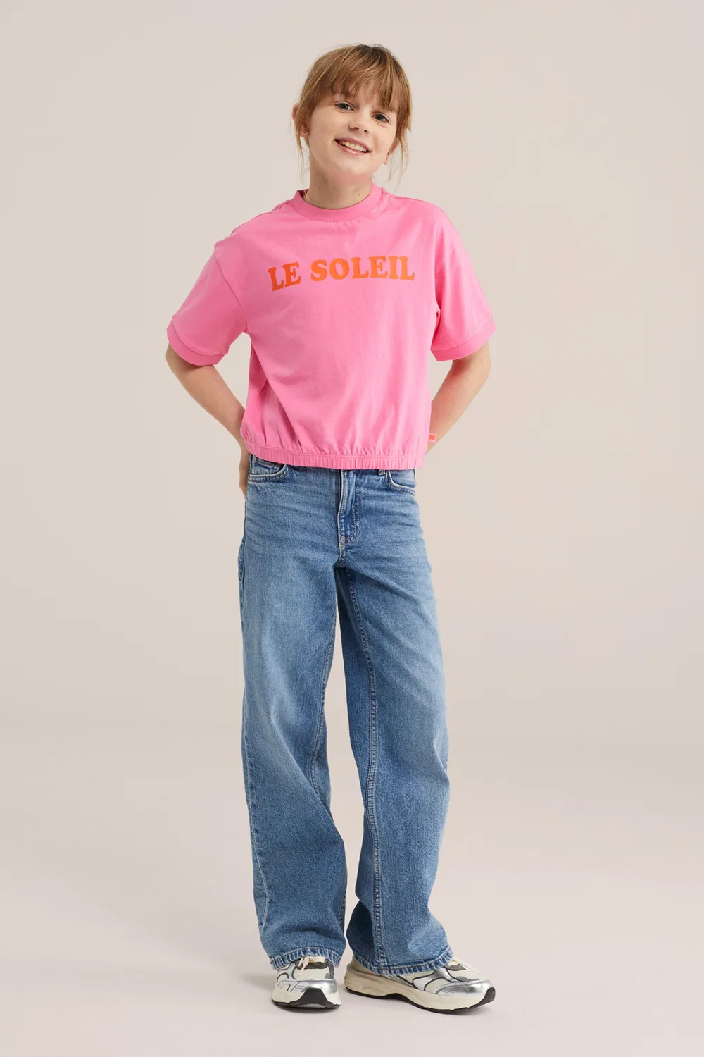 Футболка We Fashion, Light Pink — фото 4