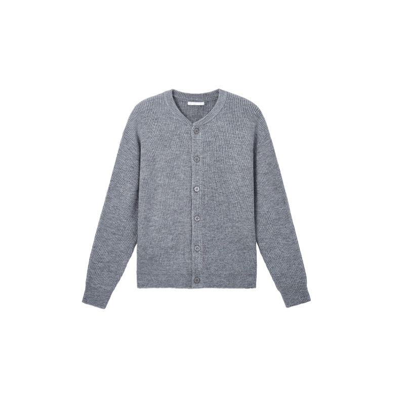 

Кардиган Unisex Crew Neck Moderate SPAO, heather серый