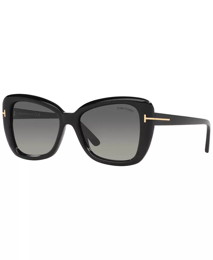 

Женские солнцезащитные очки FT1008, градиент TR001509 Tom Ford, черный
