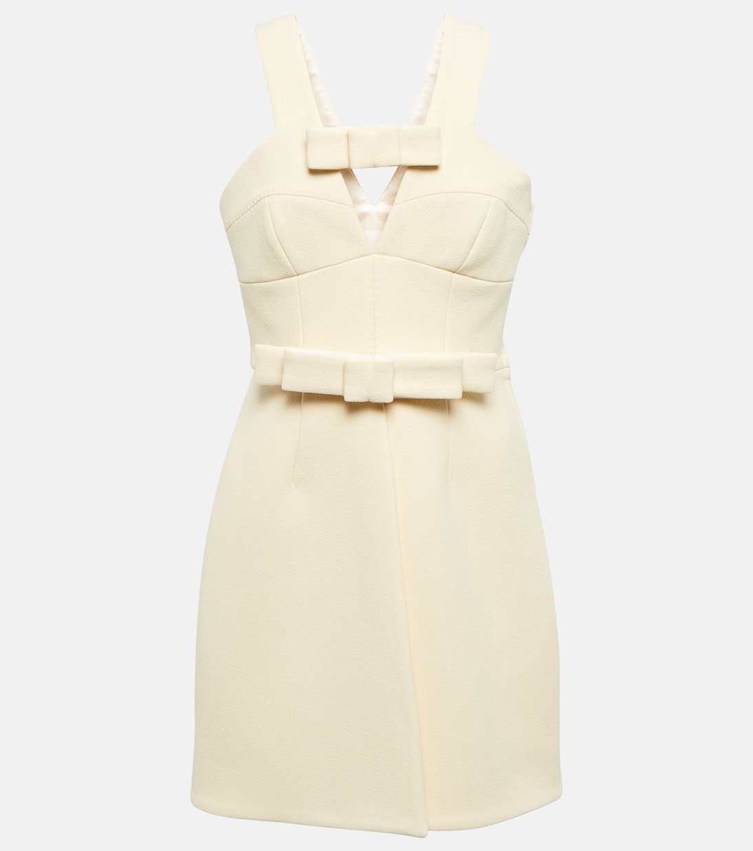 

Мини-платье из смесовой шерсти с бантом Jil Sander, Dune