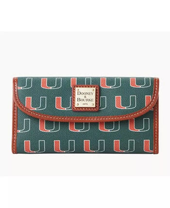 

Женская футболка-клатч Miami Hurricanes Team Color Continental Dooney & Bourke
