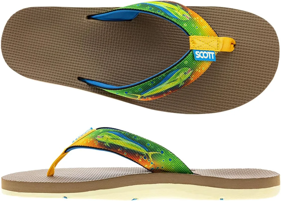 

Мужские сандалии Scott Hawaii Kaiko | Ремешок из нейлона с неопреновой подкладкой | Литая подошва, не оставляющая следов и противоскользящая | Поддержка свода стопы и пятковая чашка | Подходят для морских прогулок и лодок