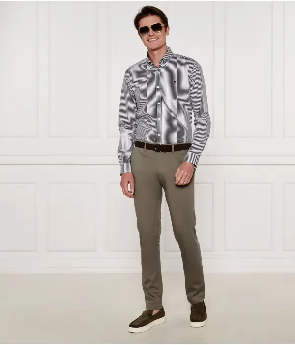 Брюки чинос Bleecker slim fit Tommy Hilfiger, серый — фото 2