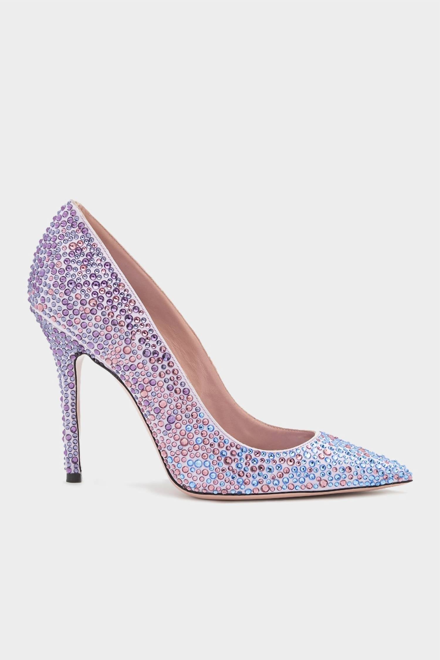 Женские туфли-лодочки Very Satin в цвете Light Amethyst Gedebe, Light Amethyst — фото 2