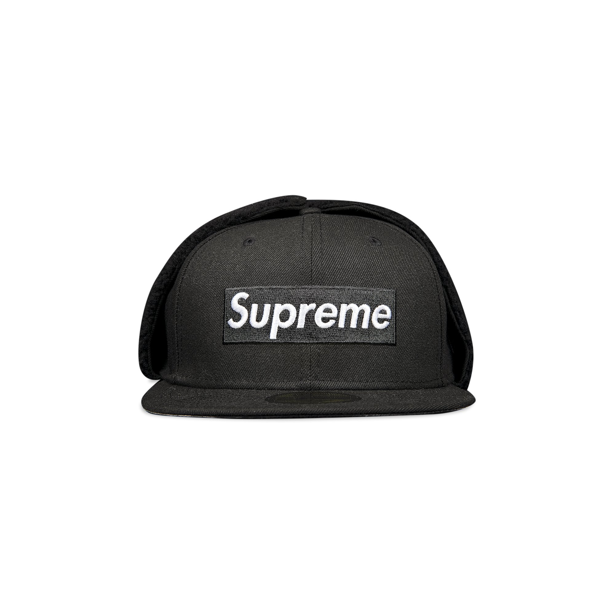 

Сумка-ушанка Supreme x New Era с логотипом Черный