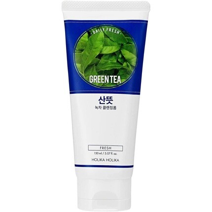 

Очищающая пенка Daily Fresh с зеленым чаем 150 мл, Holika Holika