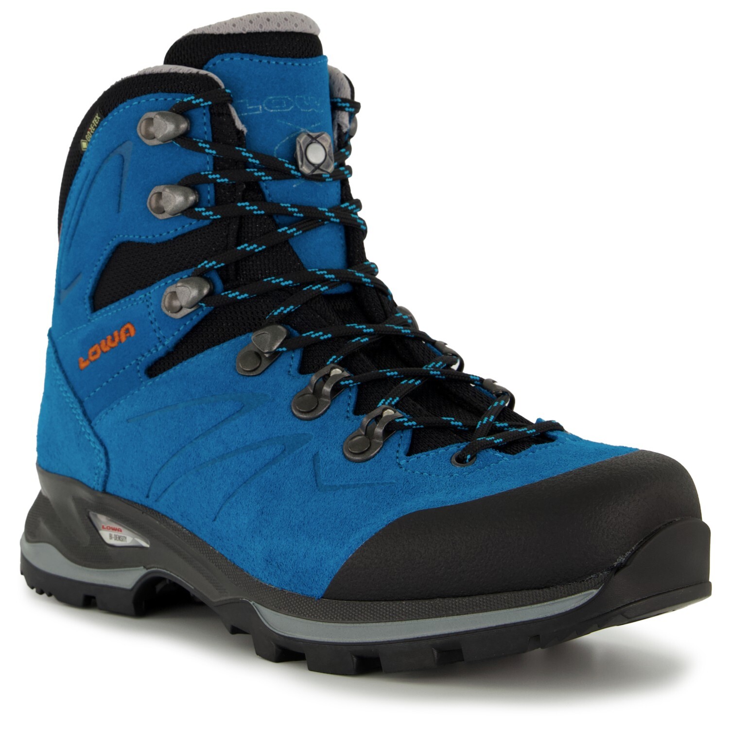 Женские ботинки Lowa Women's Badia GTX трекинговые на шнуровке, синий — фото 2