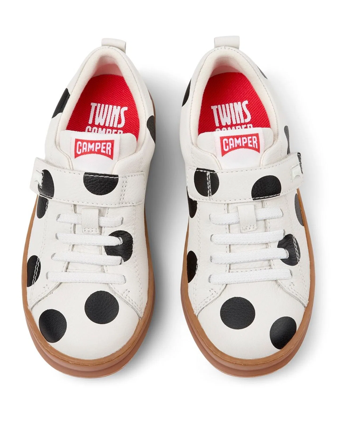 Детские кроссовки CAMPER TWINS KIDS белые — фото 4