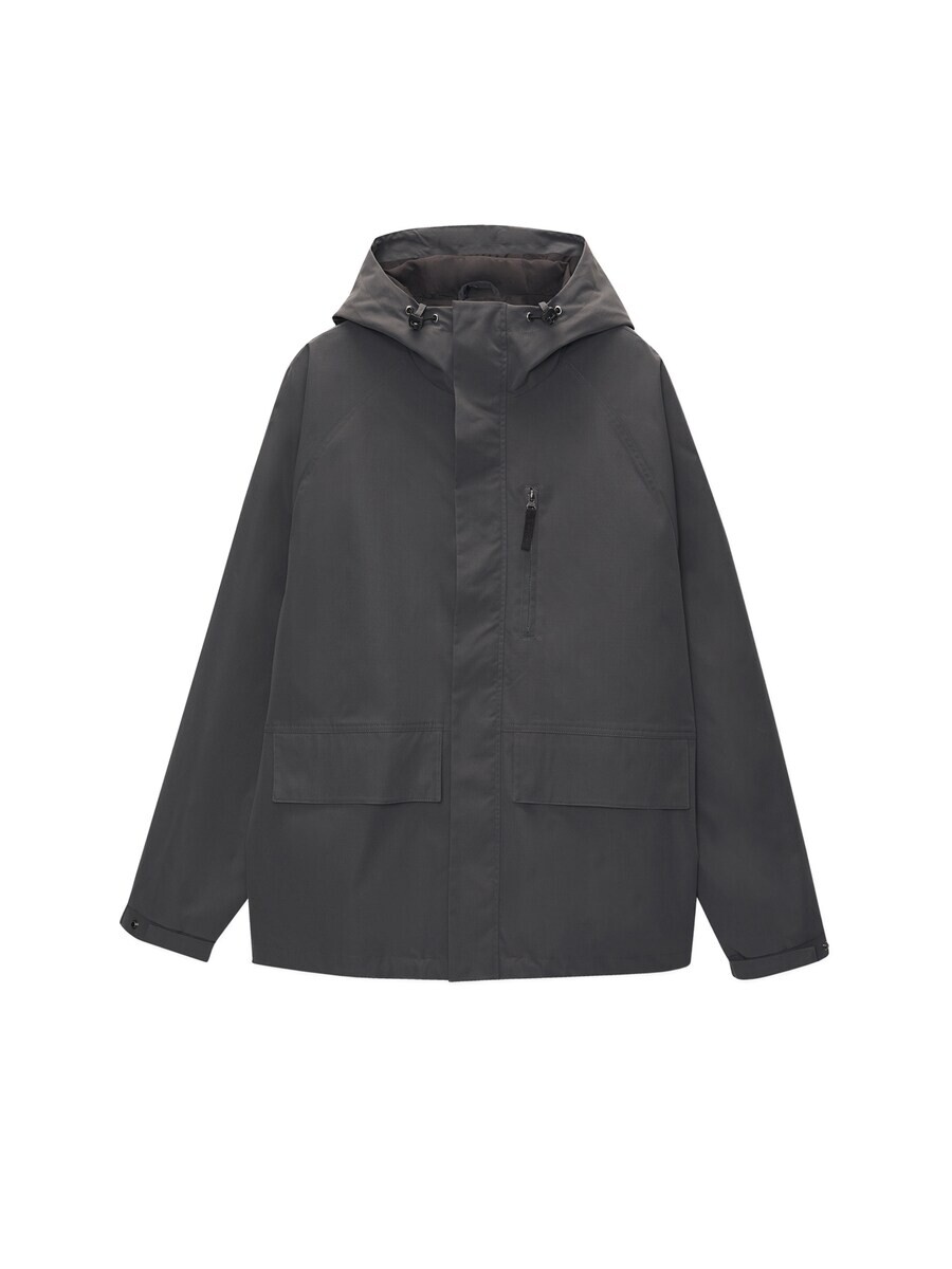 

Всесезонная куртка Pull&Bear Between-Season Jacket, черный