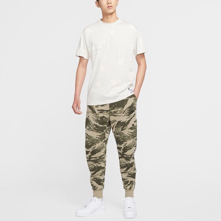 Трикотажные спортивные штаны мужские Mysterious Lime Grey Nike, серый — фото 3