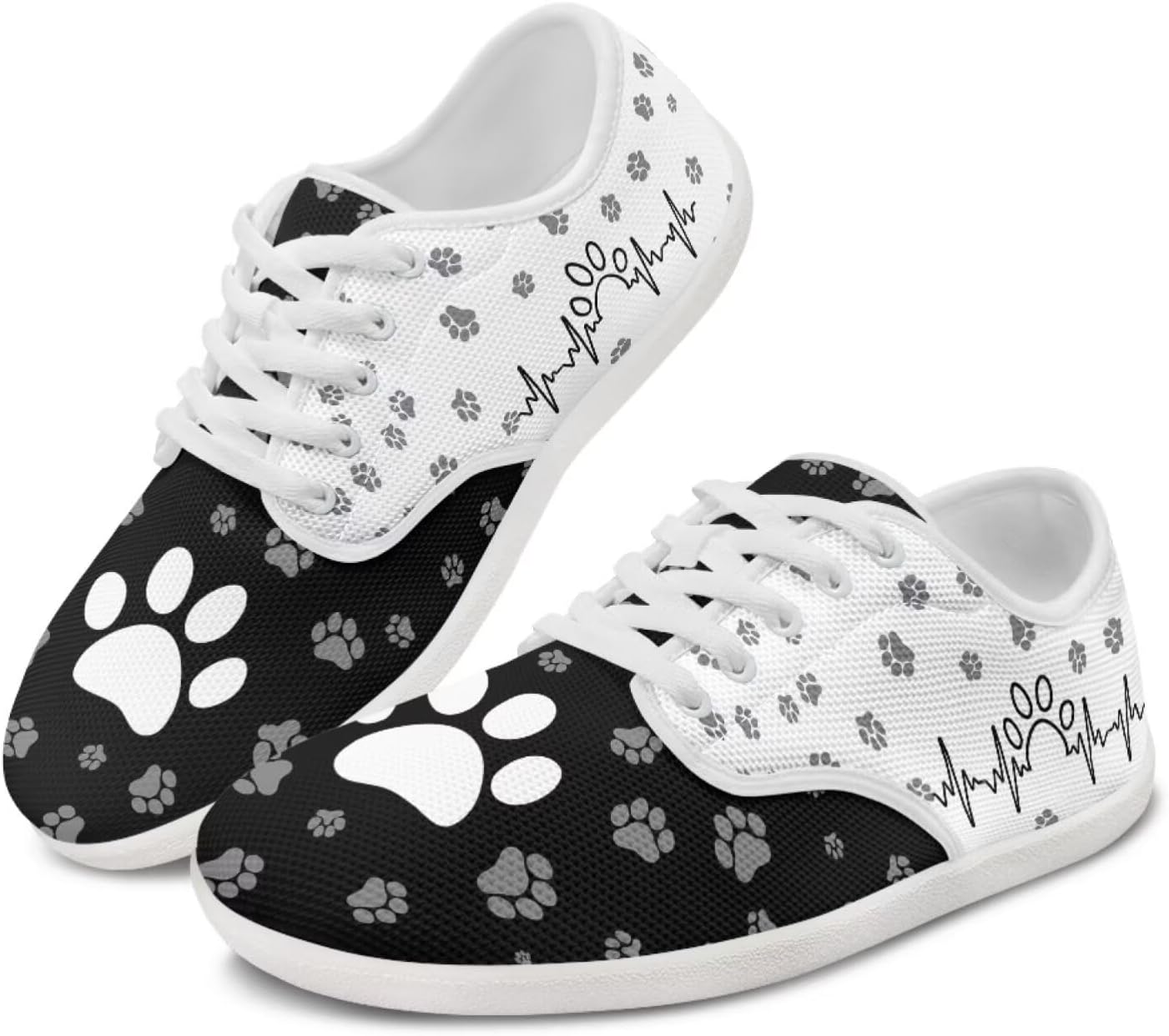 

Мужские и женские низкие босоножки на День Святого Патрика с шнуровкой, ходовые туфли из ПУ, кроссовки с широкой носочной частью и нулевым перепадом Pointodoor, белый