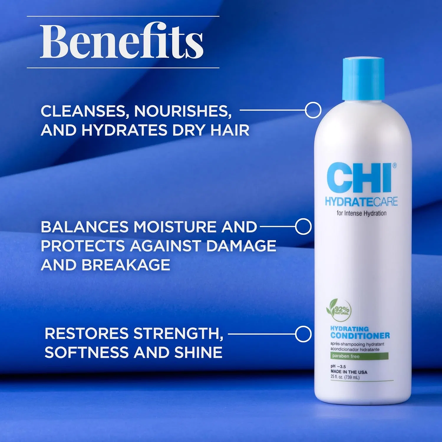 Увлажняющий кондиционер «HydrateCare Hydrating Conditioner» от CHI — фото 2