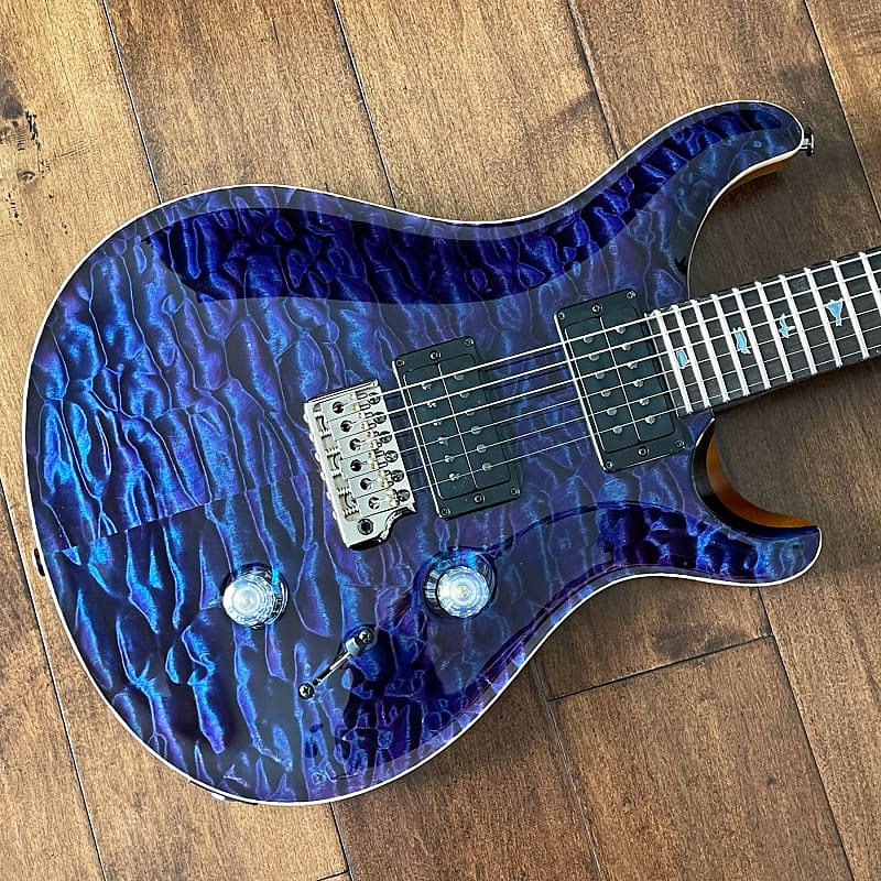 

Электрогитара PRS Private Stock Brazilian Custom 24 Electric Guitar Aqua Violet Nitro 10264