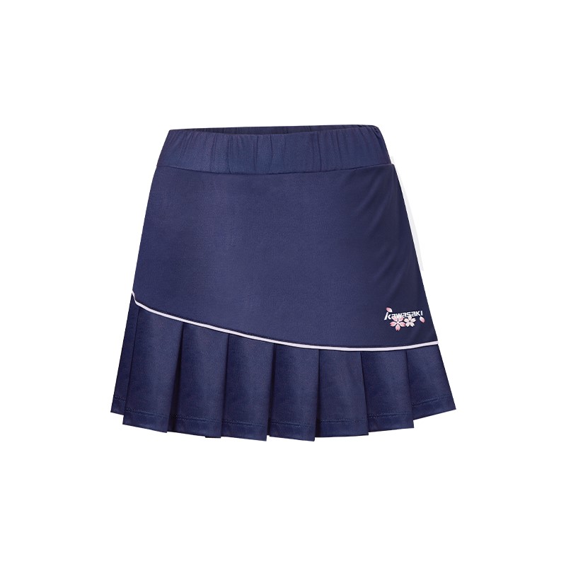 

Повседневная короткая юбка женская темно-ирисовая синяя Kawasaki