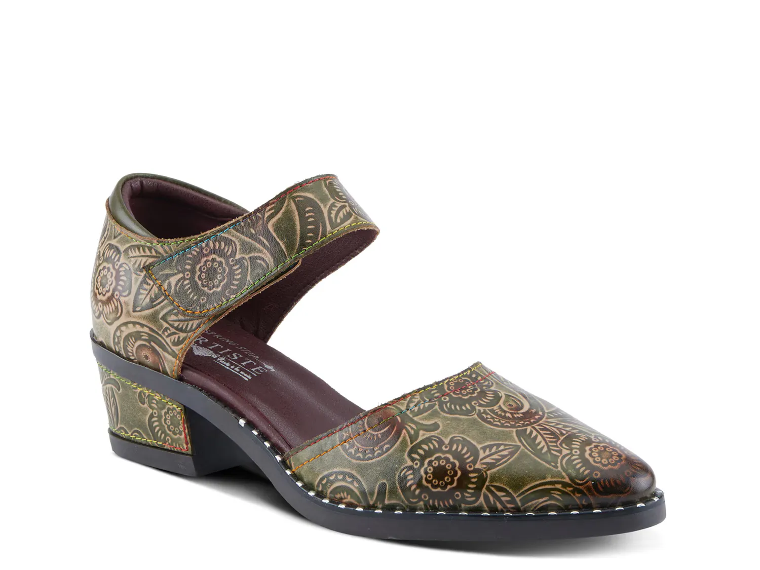 

Туфли Jazzberry Pump L'Artiste By Spring Step, цвет olivegreen_multicolor
