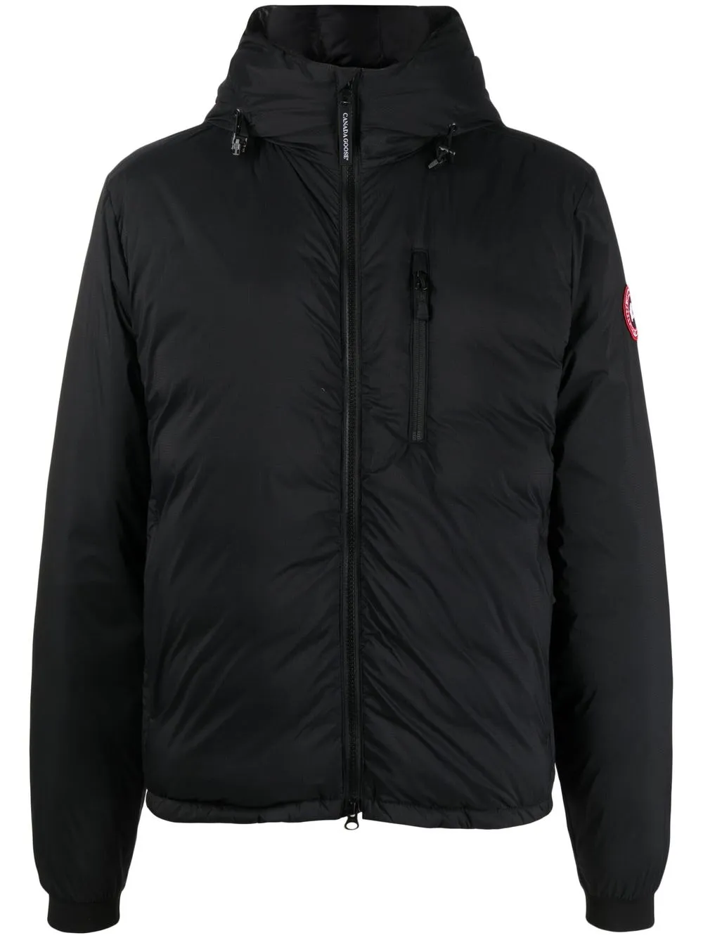 

Пуховик с капюшоном Canada Goose, черный