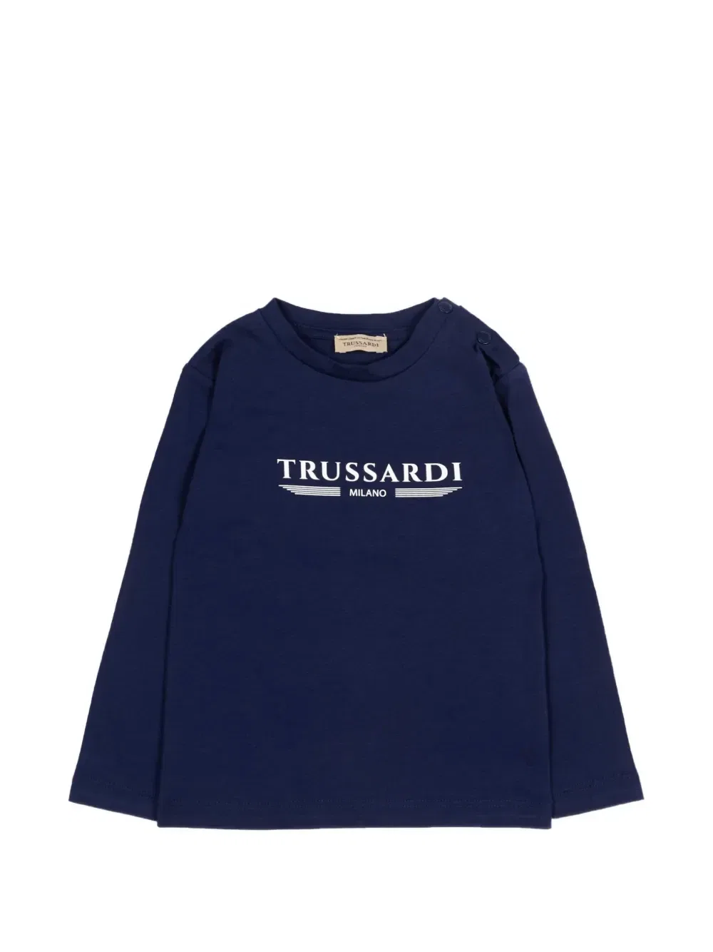 Футболка с длинными рукавами Trussardi Junior, синий