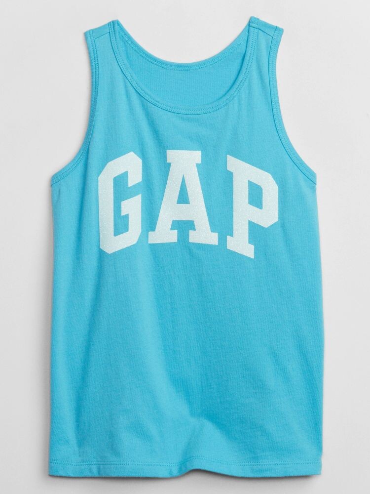 

Детский топ с логотипом Gap, синий