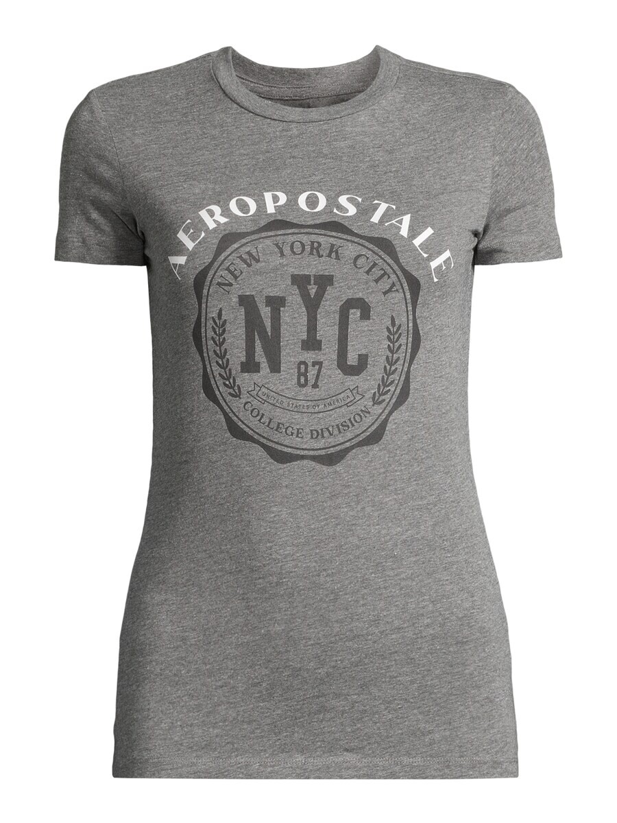 

Футболка AÉROPOSTALE, цвет Anthracite/Mottled Grey