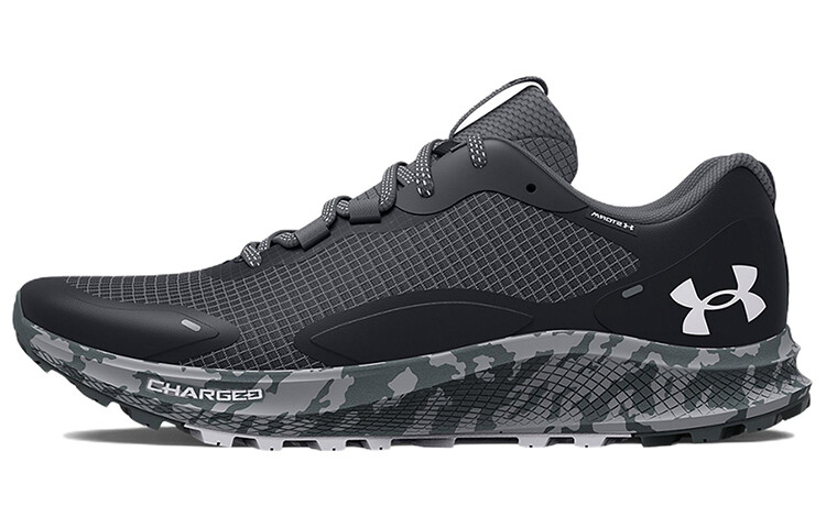 

Кроссовки Charged Bandit Trail 2 мужские низкие черные Under Armour