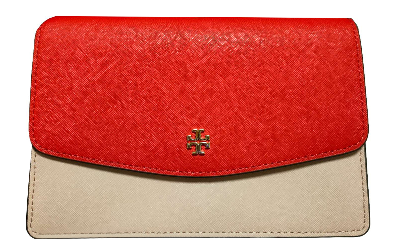 

Кожаная дорожная сумка, плечевая сумка, кроссбоди женская красная TORY BURCH