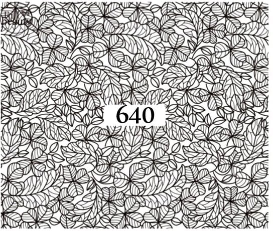 

Водные наклейки для ногтей - №640, Raisin
