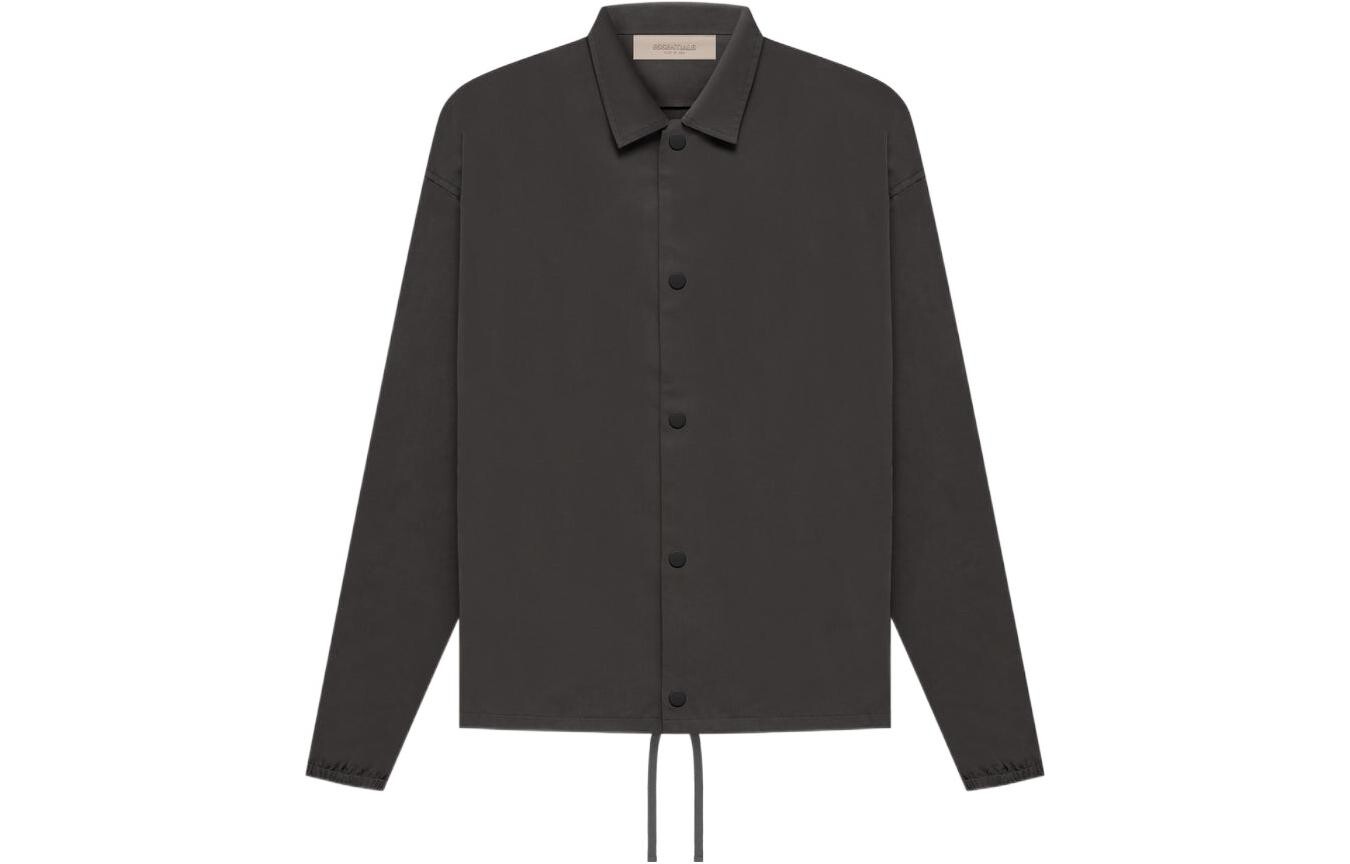 Куртка серии 1977 года Мужская железная Fear Of God Essentials, черный — фото 2