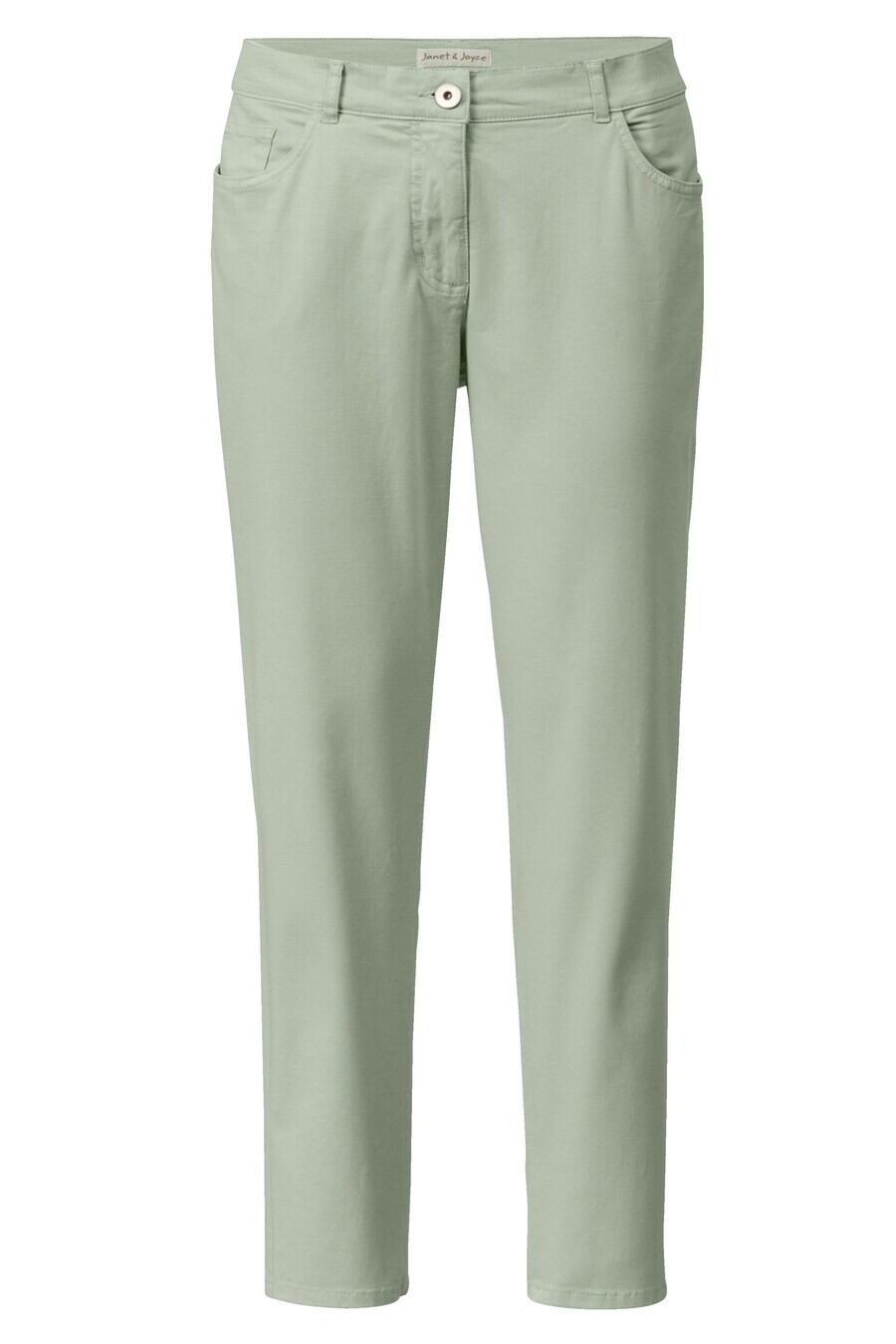 

Тканевые брюки Janet & Joyce Slim fit Pants, пастельный зеленый