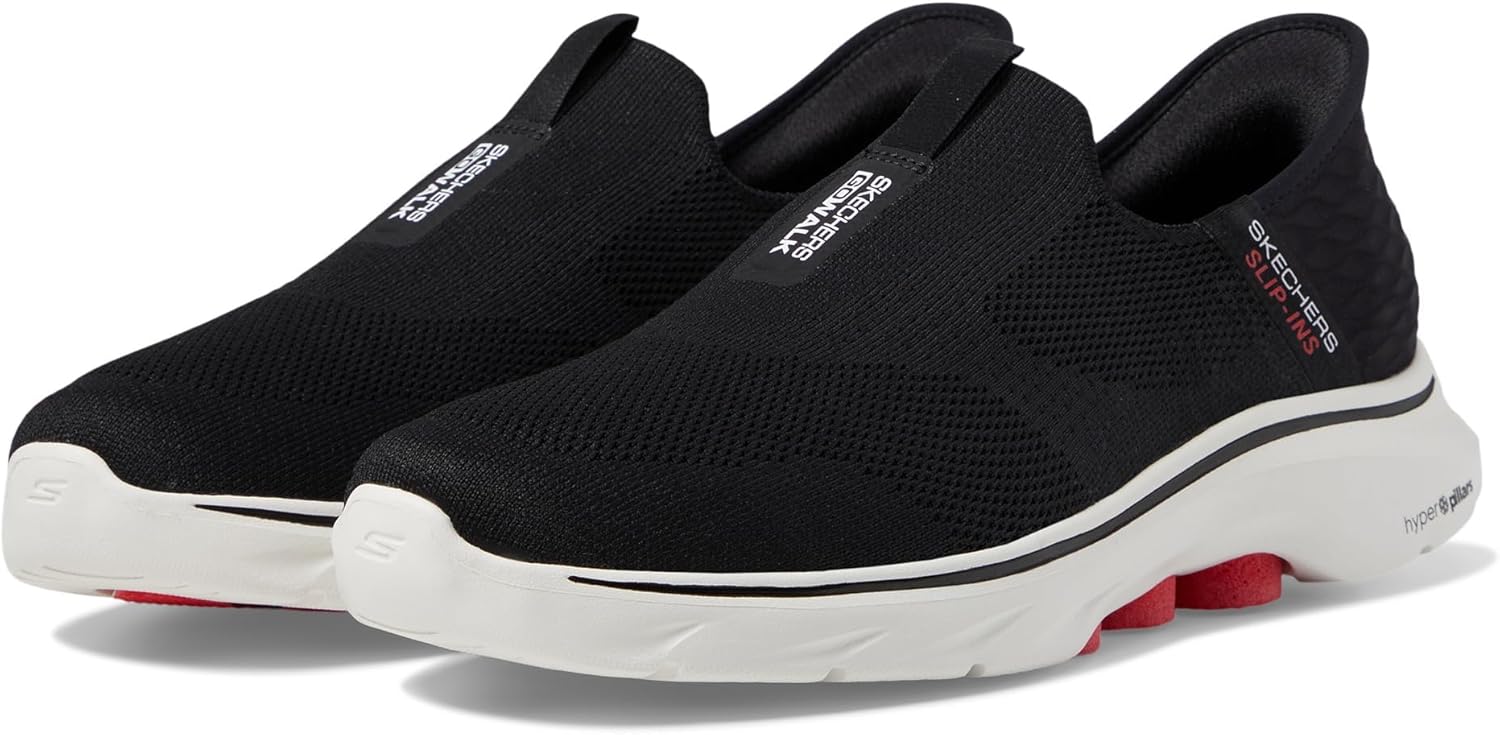 

Мужские кроссовки Skechers Go Walk 7 - Легкие на 2, белый/черный