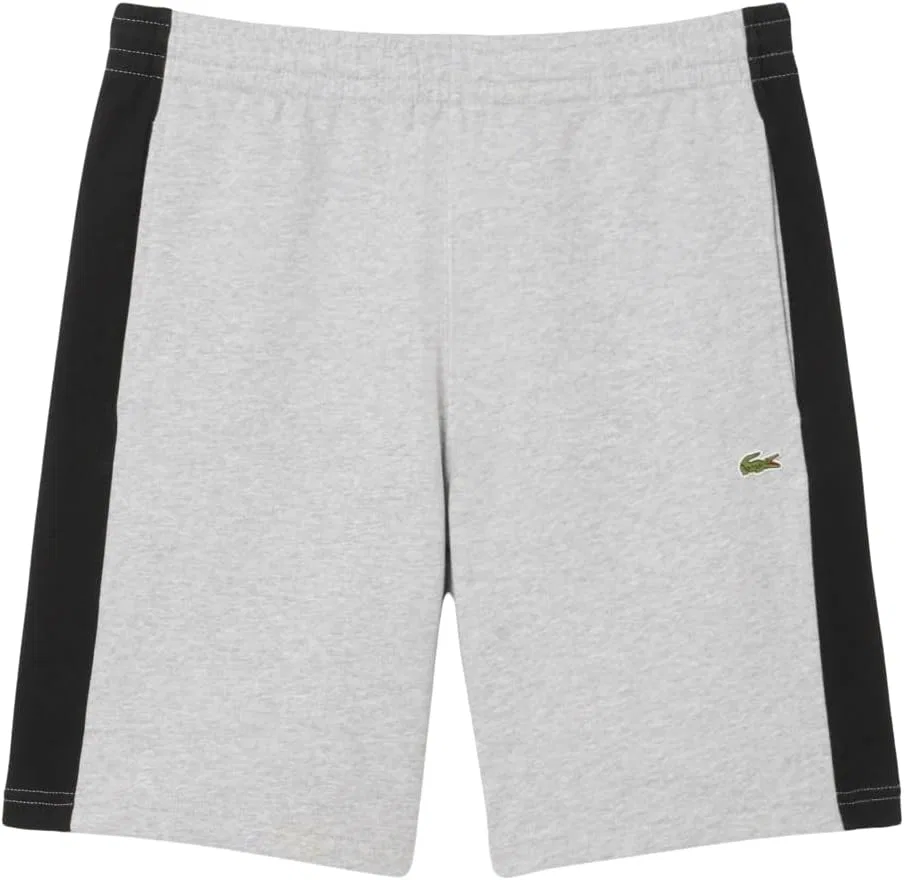Lacoste мужские шорты Regular Fit Colorblock, Gray & Black, XX-Large