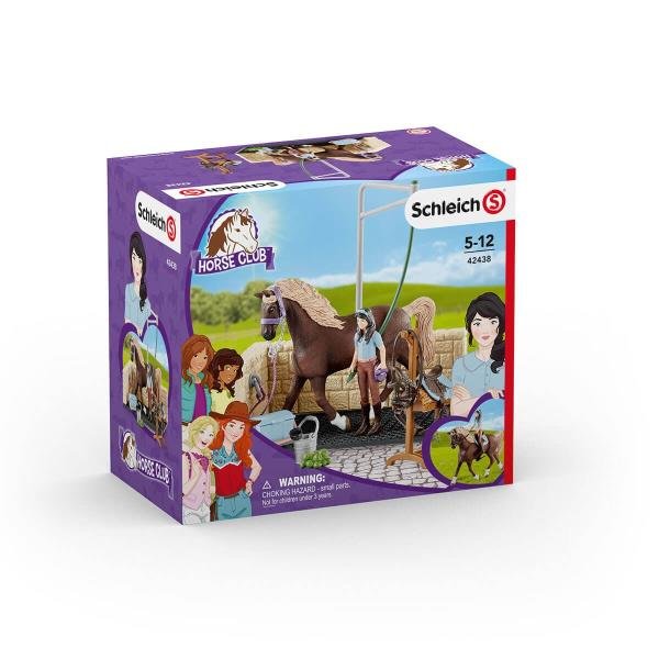 

Статуэтка Schleich, Horse Club Emily & Luna Horse Wash, 42438