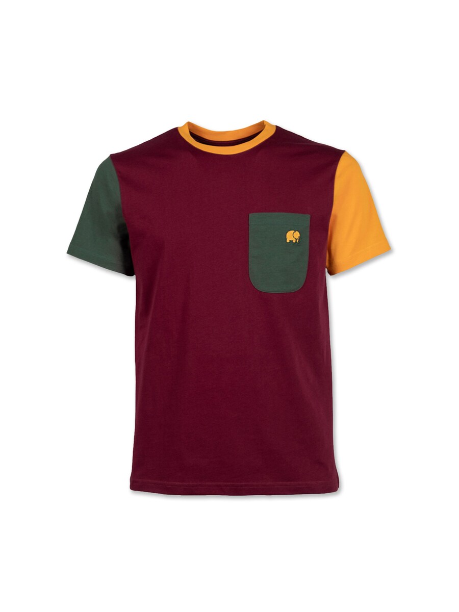 

Рубашка обычного кроя Trendsplant ORGANIC POCKET COLOR BLOCK, темно-красный