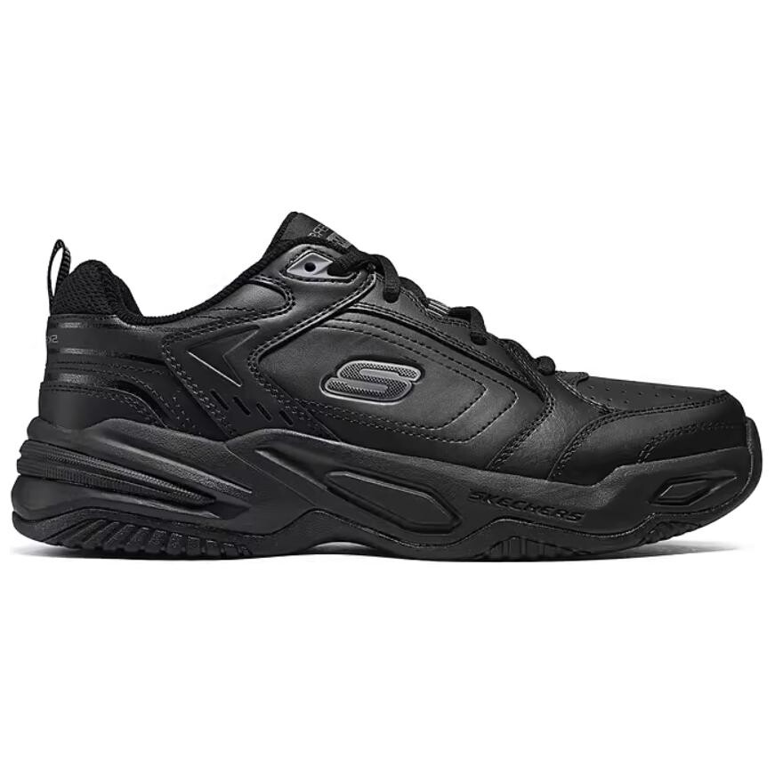 Кроссовки Skechers SPORT MENS Lifestyle Shoes Men Low-top Black, черный — фото 2