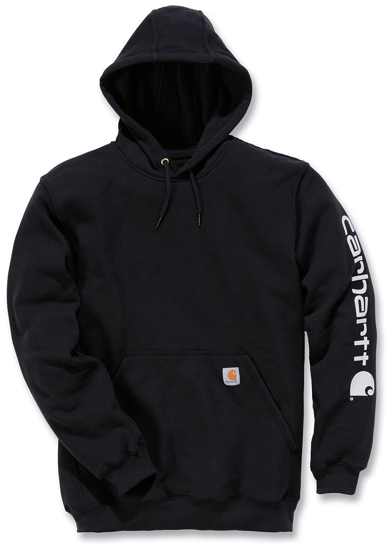 

Худи Carhartt Midweight Sleeve Logo Hoodie, черный