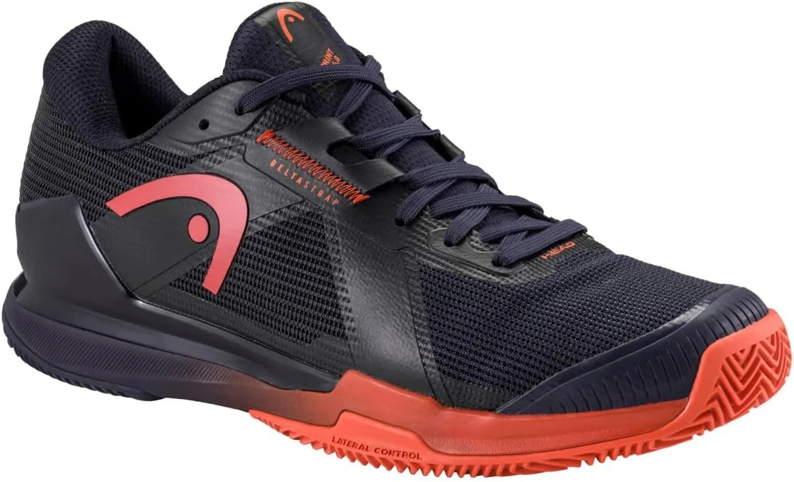 Мужские теннисные кроссовки HEAD Sprint Pro 4.0 Clay, красный/темно-синий