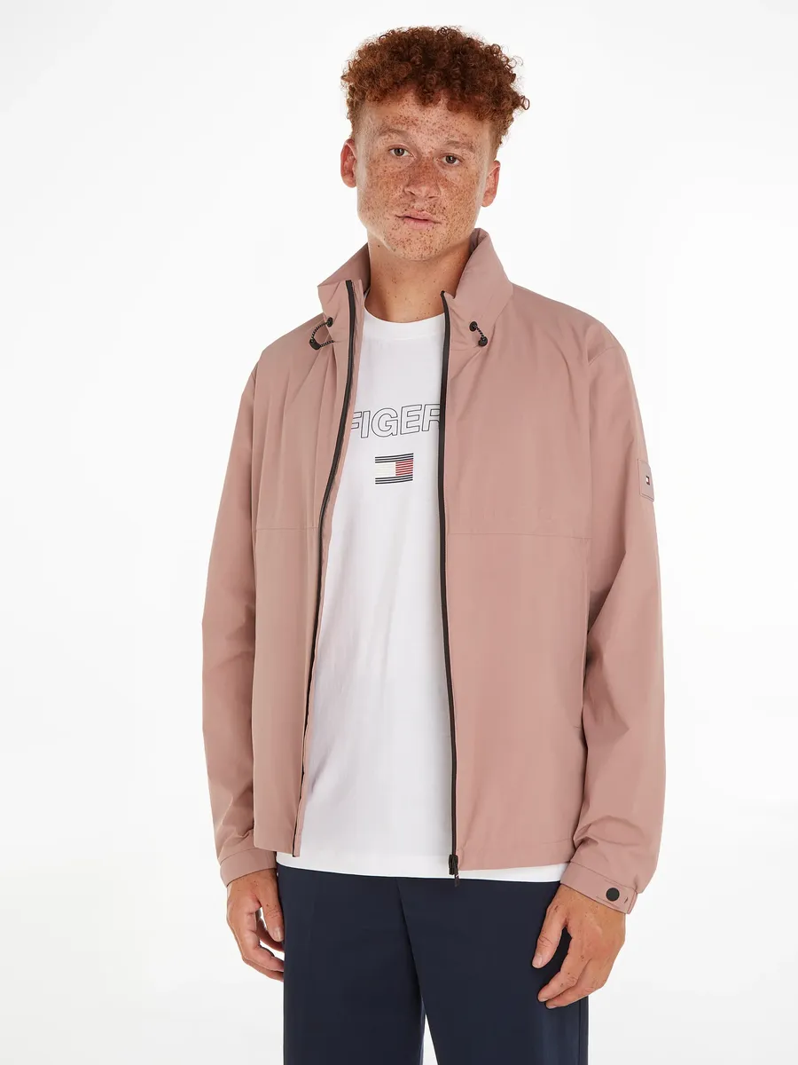 

Короткая куртка Tommy Hilfiger "PORTLAND STAND COLLAR JACKET", цвет Terra Pink